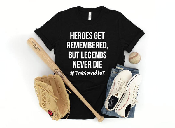 Heroes get remembered but Legends never Die. Ships 3/4