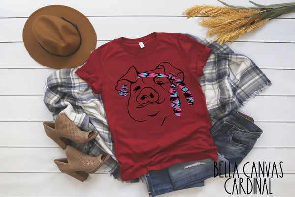#451... Aztec Bandana PIG Ships 2/15