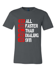 #215... All Faster than Dialing 911. Ships 12/26