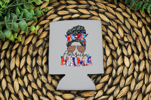 H.H. American Skull Mama KOOZIE/POCKET Ships 6/3