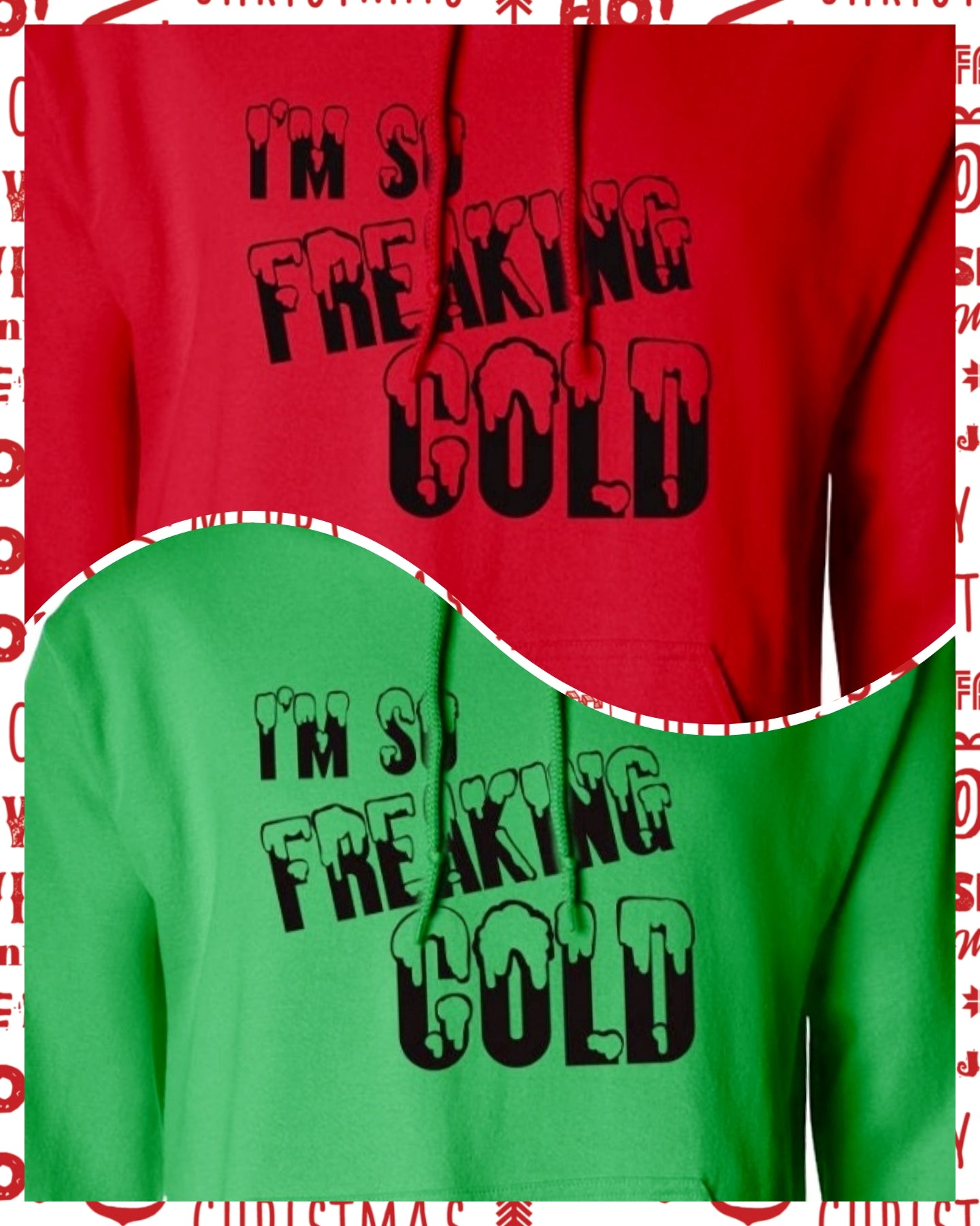 Im so freaking Cold. Ships 11/15