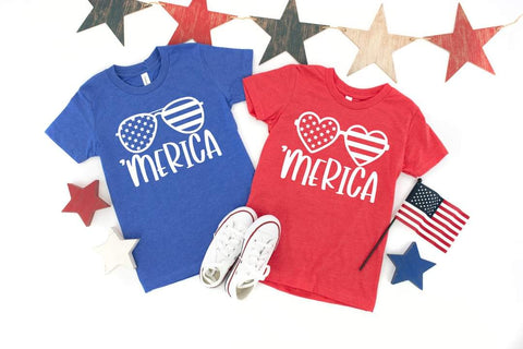 H.H. Merica Heart Glasses YOUTH. Ships 4/16