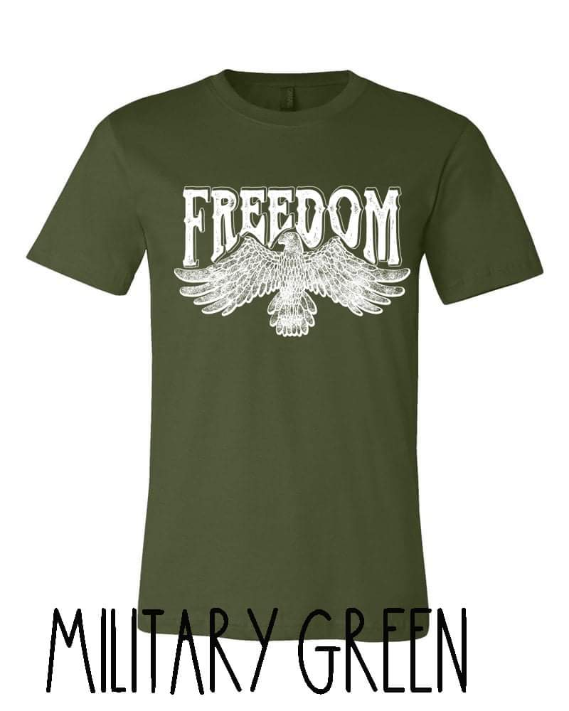 #640... Freedom Eagle White. Ships 4/28