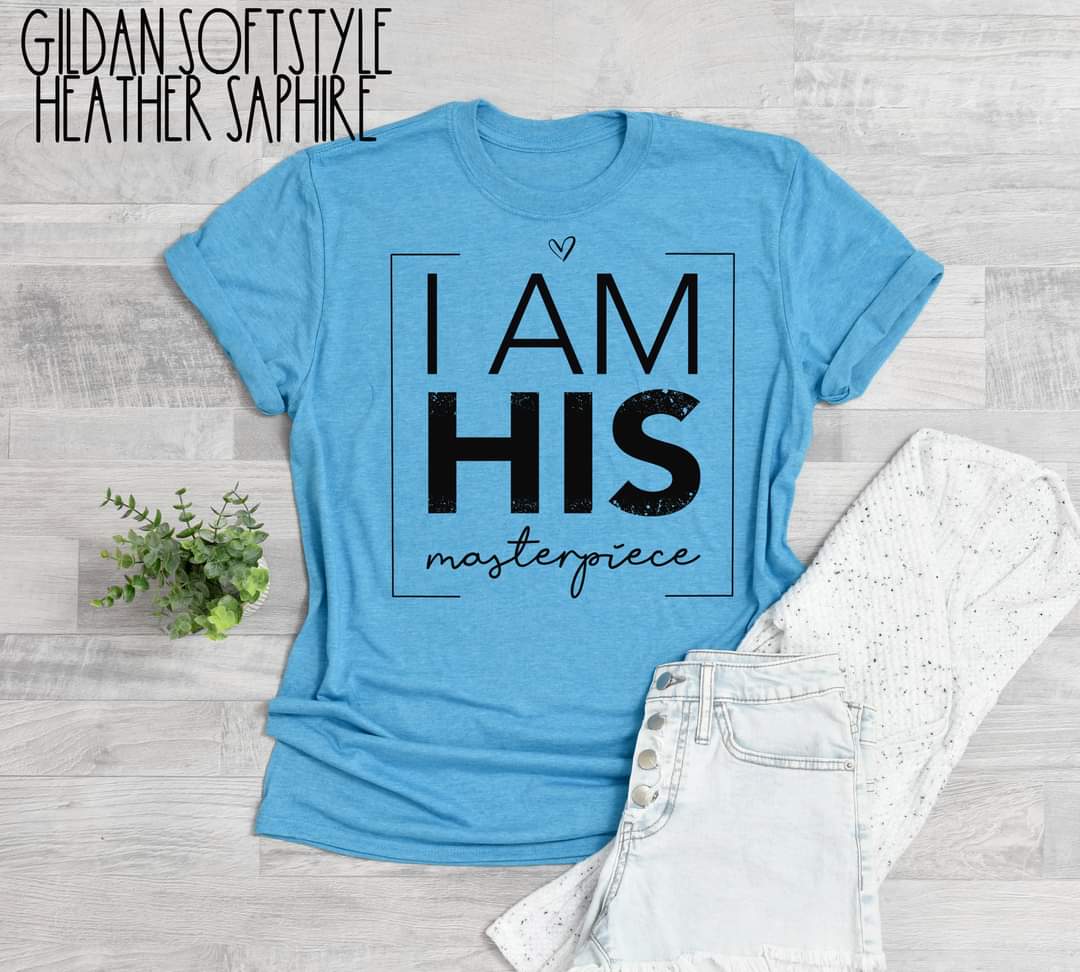 #644... I am his Masterpiece. Ships 4/28