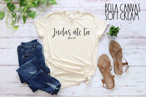 Judas ate too. Ships 3/18