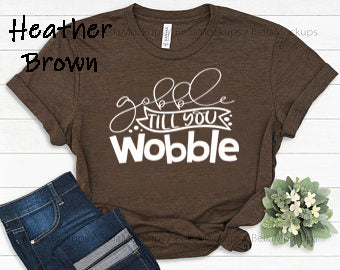 Gobble til you wobble white. Ships 9/5
