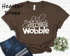 Gobble til you wobble white. Ships 9/5