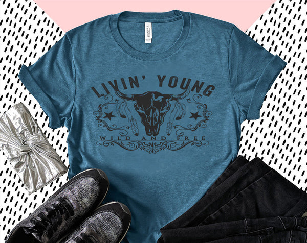 #92... Livin Young and Wild and Free. Ships 2/25