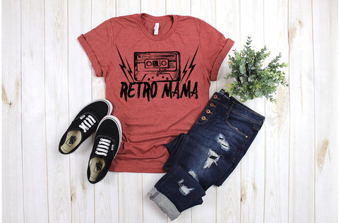 #14... Retro Mama BLACK INK. Ships 5/28