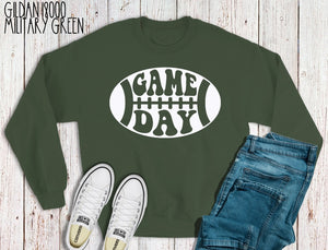 ZGame Day White Ink Football Ships 8/27