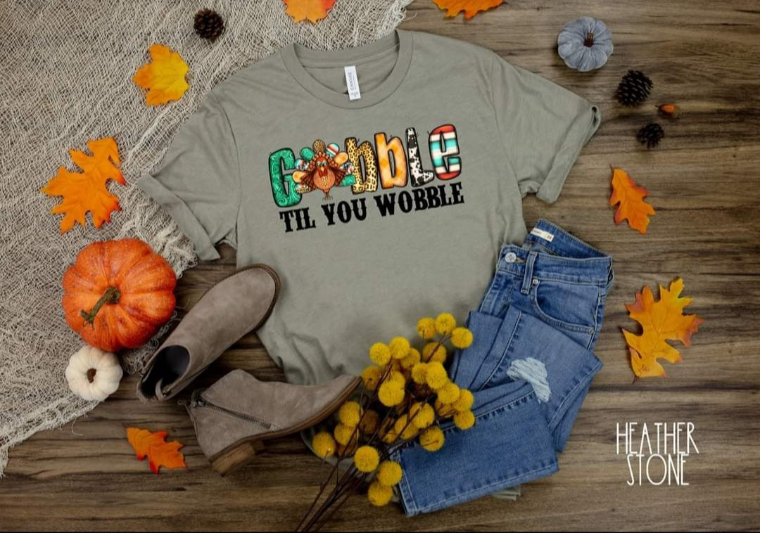 #727... H.H. Gobble til you Wobble Color Ships 10/15