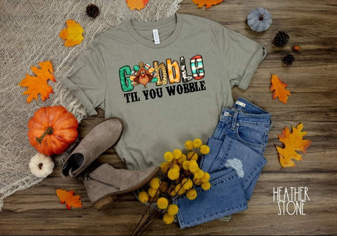 #727... H.H. Gobble til you Wobble Color Ships 10/15