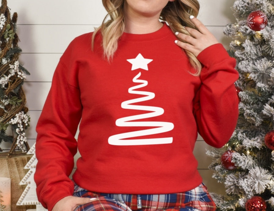 NEW PUFF INK- White Christmas Tree. Ships 11/11