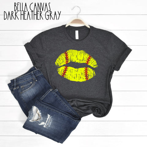 #438... Softball Lips. Ships 2/15