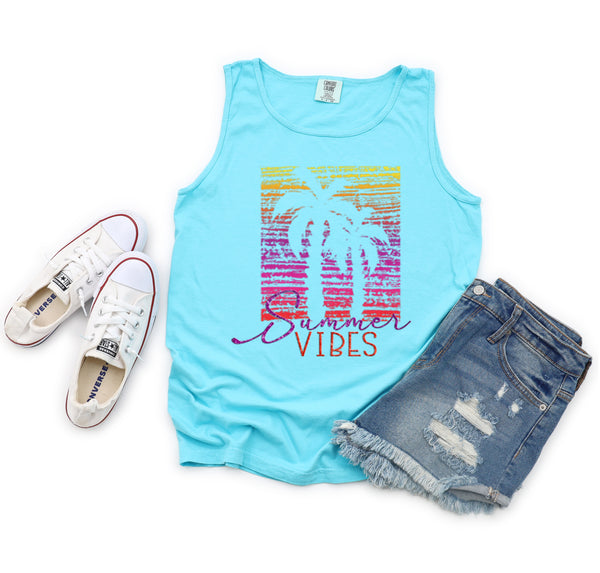 #753... H.H. Palm Trees Summer Vibes. Ships 4/16