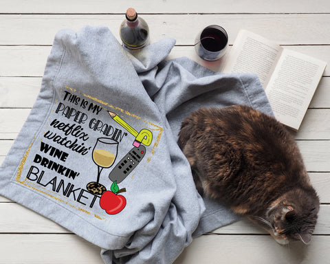 #450... This is my Paper Grading Blanket. Ships 2/15