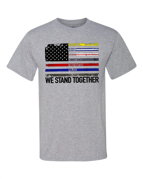 #317...We stand Together Flag. Ships 10/16