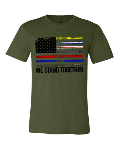 #317...We stand Together Flag. Ships 10/16