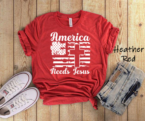 #346... America Needs Jesus ships 4/8