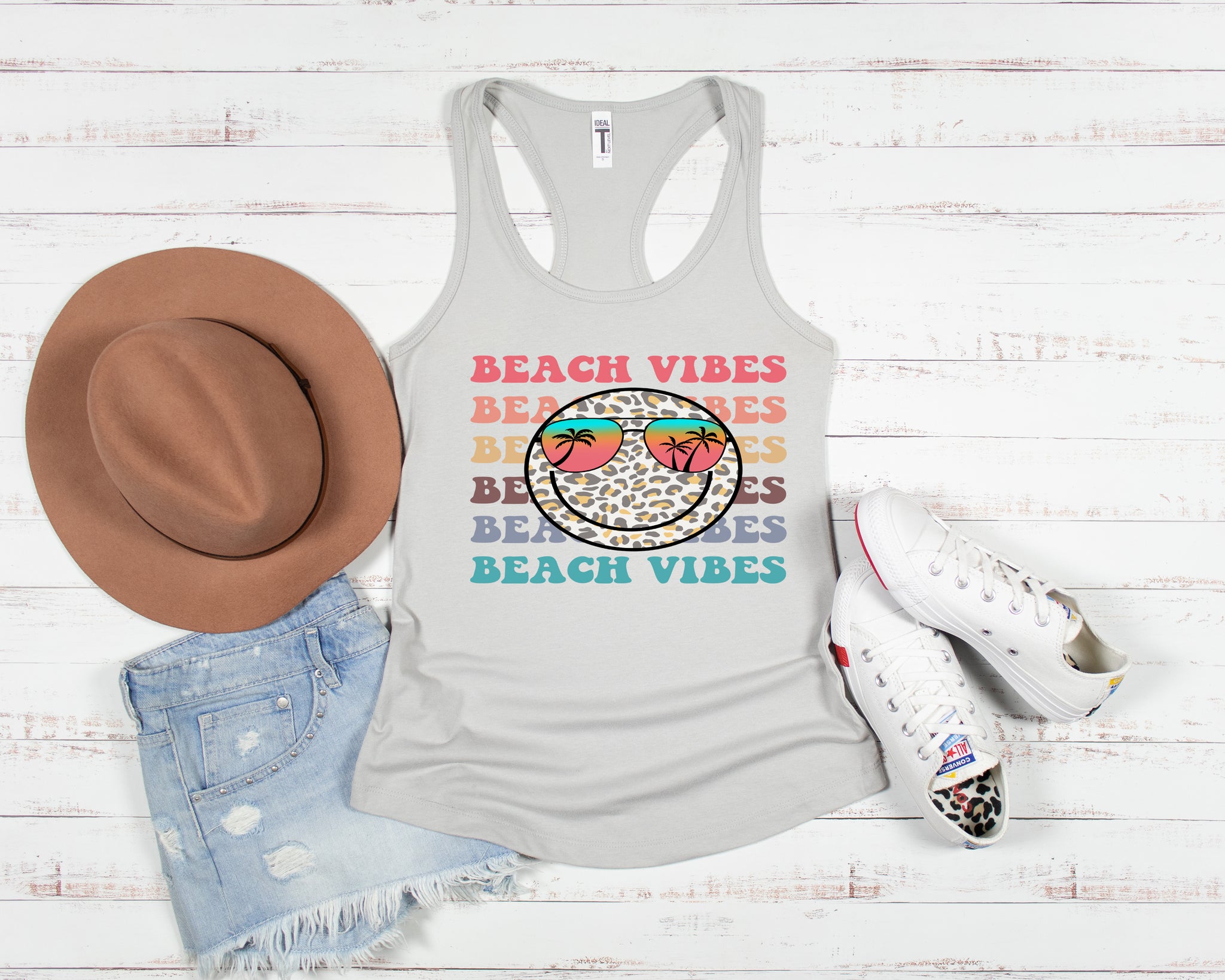 H.H. Beach Vibes Smiley face ships 4/22