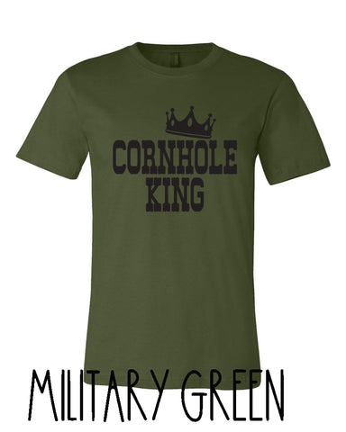 #523... H.H. Cornhole King BLACK. Ships 5/13