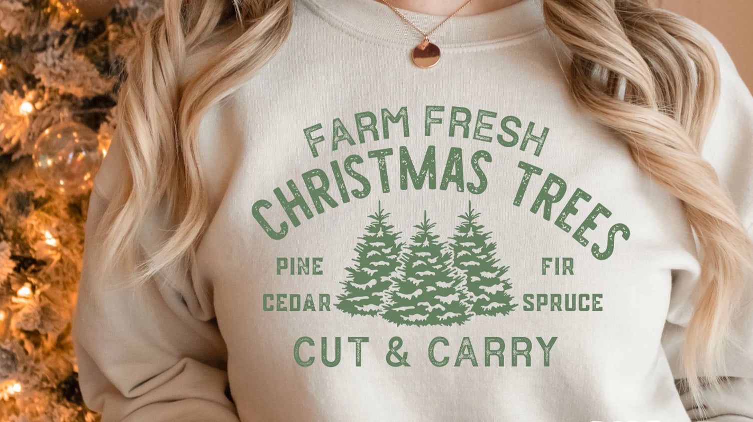 Farm Fresh Christmas Trees. Ships 11/4