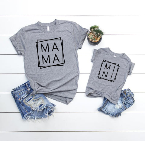 #447... MAMA square Black. Ships 4/1