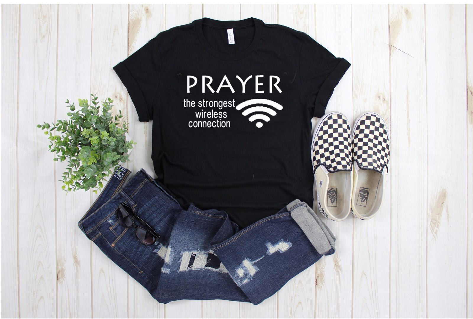 Prayer. The strongest wireless connection. Ships 1/14