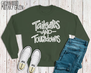 Tailgates and Touchdowns white. Ships 9/3